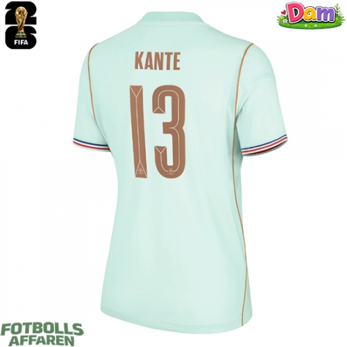 Frankrike Kante #13 Bortatröja Kvinnor VM 2026 Kortärmad